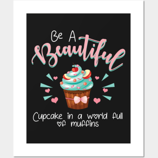 Funny Baking Quote T-Shirt Cupcake Lover Gift Idea Posters and Art